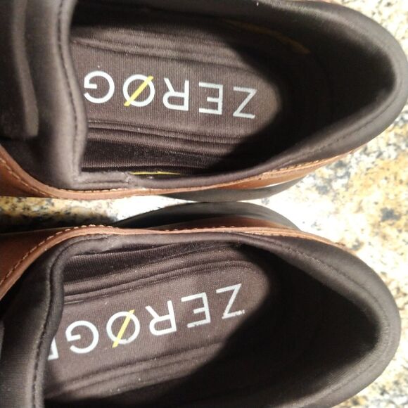 Cole Haan Men's 2.ZeroGrand Lined Laser Wingtip Oxford Brown C25351 Sz 12M EUC - Picture 11 of 12